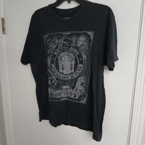 Marvel Black Graphic T-Shirt for Men